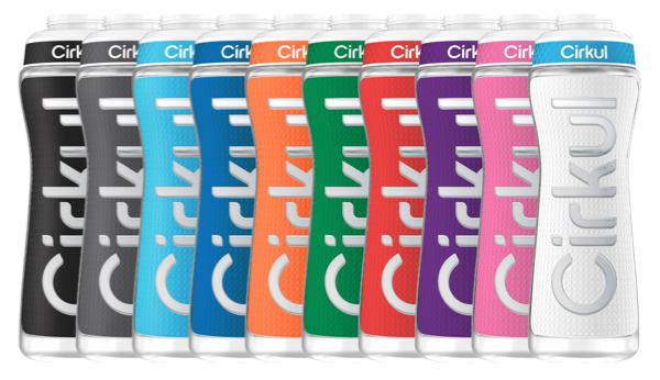22oz. Grip Squeeze Plastic Bottle & Sport Lid O0